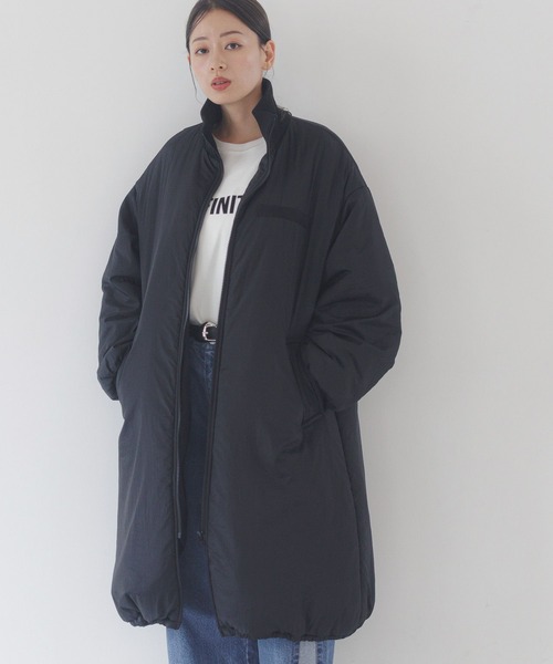 LAKOLE（ラコレ）の「ミリタリー中綿コート / 135661（ミリタリージャケット・レディース・グレー/カーキ/ブラック・FREE）」の7枚目の写真