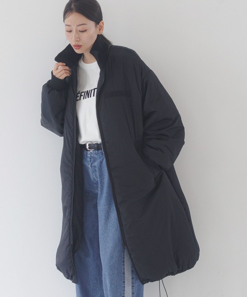 LAKOLE（ラコレ）の「ミリタリー中綿コート / 135661（ミリタリージャケット・レディース・グレー/カーキ/ブラック・FREE）」の8枚目の写真