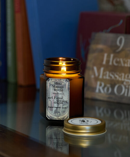 ❤さーーんさま❤oils❤ セール】Hexa Massage Ro Oil マッサージオイルキャンドル