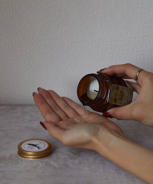 BIRTHDAY BAR（バースデイバー）の「Hexa Massage Ro Oil　マッサージオイルキャンドル（ボディケア/ボディクリーム・レディース・ブラウン系その他/ブラウン・0）」の12枚目の写真