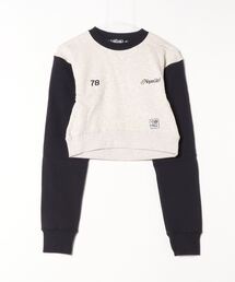 Nope Girl（ノープガール）の「Cropped switching sweat（スウェット）」