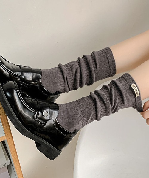 mosox（モソックス）の「【mosox】2WAY ルーズソックス（ソックス/靴下・レディース・ブラック/チョコ/ダークグレー/ベージュ/オフホワイト・FREE）」の19枚目の写真