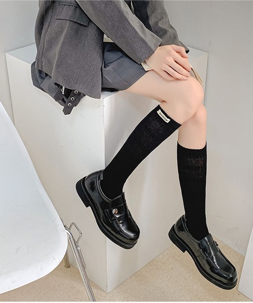 mosox（モソックス）の「【mosox】2WAY ルーズソックス（ソックス/靴下・レディース・ブラック/チョコ/ダークグレー/ベージュ/オフホワイト・FREE）」の14枚目の写真