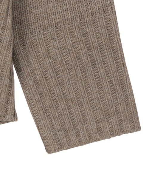 TOKYO SHIRTS（トウキョウシャツ）の「【Pitta Re:)】 ラム混バックスリットニットプルオーバー レディース（ニット/セーター・レディース・モカ/ピンク/ブルー・M/L）」の6枚目の写真