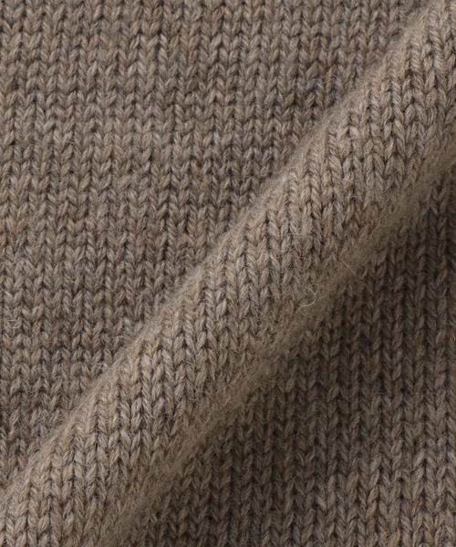 TOKYO SHIRTS（トウキョウシャツ）の「【Pitta Re:)】 ラム混バックスリットニットプルオーバー レディース（ニット/セーター・レディース・モカ/ピンク/ブルー・M/L）」の7枚目の写真