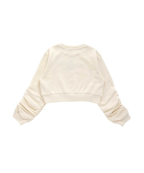 JENNI love（ジェニィラブ）の「【あったか】裏起毛チェリーサガラトレーナー（スウェット・キッズ・オフホワイト/ブラック/サックスブルー・130cm/140cm/150cm/160cm）」の13枚目の写真