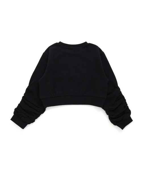 JENNI love（ジェニィラブ）の「【あったか】裏起毛チェリーサガラトレーナー（スウェット・キッズ・オフホワイト/ブラック/サックスブルー・130cm/140cm/150cm/160cm）」の15枚目の写真