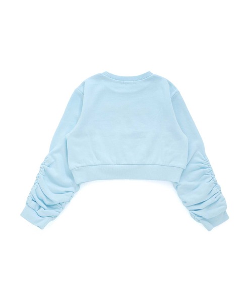 JENNI love（ジェニィラブ）の「【あったか】裏起毛チェリーサガラトレーナー（スウェット・キッズ・オフホワイト/ブラック/サックスブルー・130cm/140cm/150cm/160cm）」の17枚目の写真