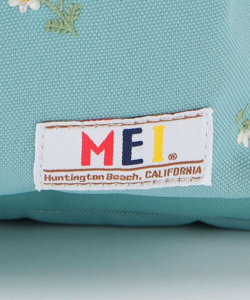 MEI(メイ)の「【別注】<MEI>デイパック M(フラワー)/ リュック / キッズ(バックパック/リュック・キッズ・ライトピンク/ライトブルー・FREE)」の6枚目の写真