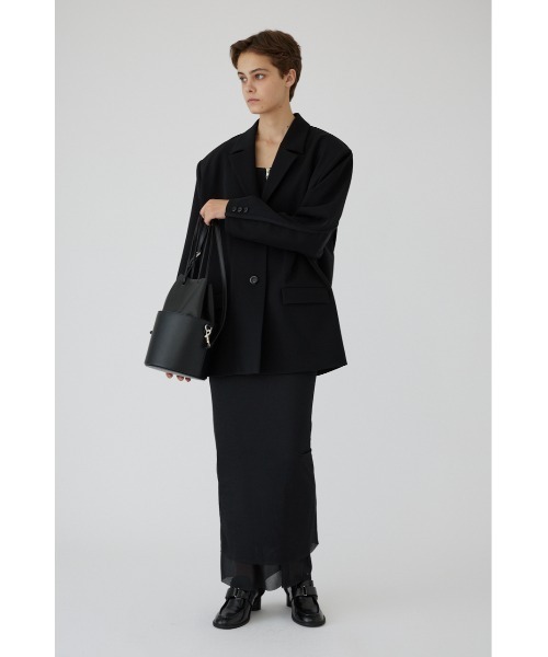 RIM.ARK(リムアーク)の「Combination bucket bag コンビネーションバケットバッグ(ショルダーバッグ・レディース・ブラック/グレイッシュベージュ/ネイビー・FREE)」の19枚目の写真