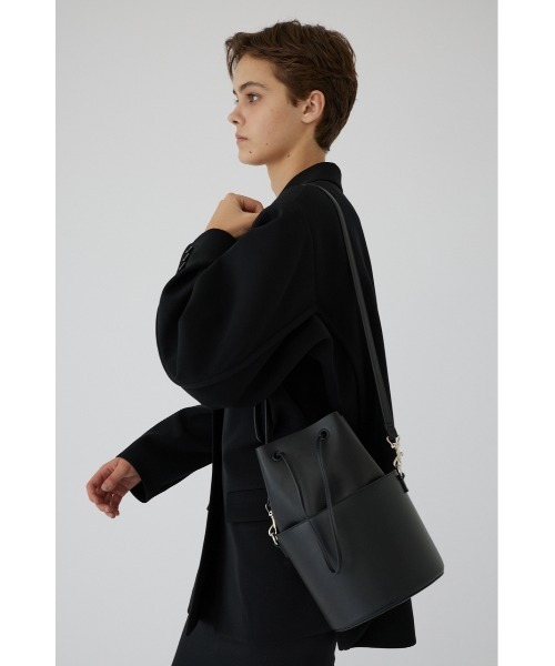 RIM.ARK(リムアーク)の「Combination bucket bag コンビネーションバケットバッグ(ショルダーバッグ・レディース・ブラック/グレイッシュベージュ/ネイビー・FREE)」の16枚目の写真