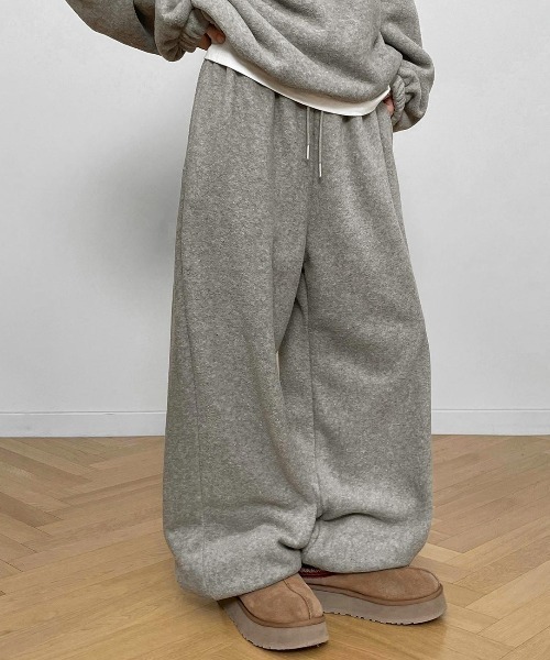 【セール】[MADE] ルニックSET - フリースジョガーバンディングパンツ（スウェットパンツ）｜BLACKUP（ブラックアップ）