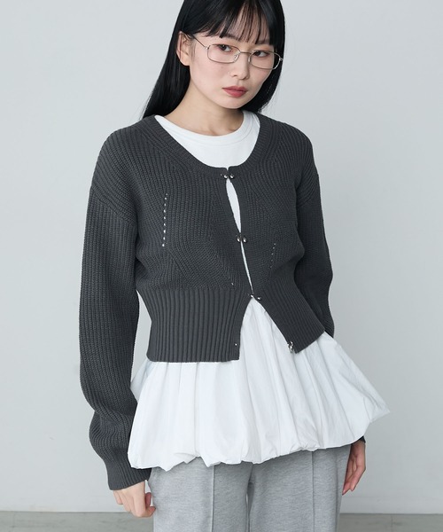 ribbon balloon lulu tops ノートルエモア｜OMMO ONLINE STORE