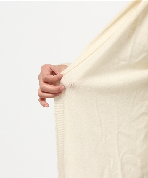 OUTLET(アウトレット)の「【DouDou】ロングC/D(カーディガン/ボレロ・レディース・オフホワイト・FREE)」の9枚目の写真
