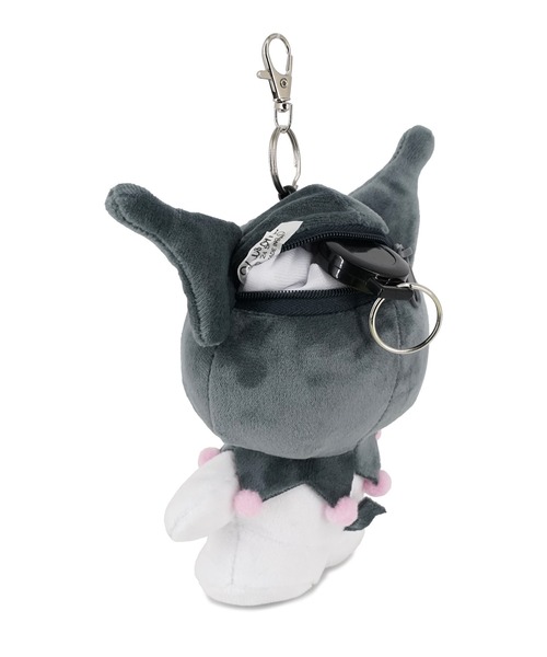sanrio（サンリオ）の「Sanrio characters(サンリオキャラクターズ) リールコード付きマスコットキーケース / クロミ KU-201（キーケース/キーアクセサリー・レディース・ブラック・FREE）」の5枚目の写真