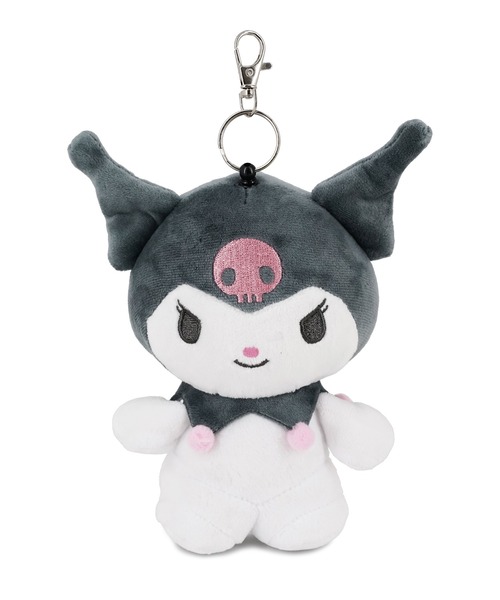 sanrio（サンリオ）の「Sanrio characters(サンリオキャラクターズ) リールコード付きマスコットキーケース / クロミ KU-201（キーケース/キーアクセサリー・レディース・ブラック・FREE）」の2枚目の写真