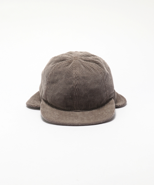 SAVE KHAKI UNITED（セーブカーキユナイテッド）の「SAVE KHAKI UNITED / WIDE WALE FIELD CAP（キャップ・メンズ・ブラウン・FREE）」の2枚目の写真