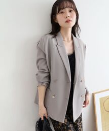 le.coeur blanc | メッシュダブルブレストジャケット(その他トップス)