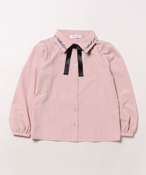 Nemeth ピンク ボタン付きシャツ Women's Pink Cotton Relaxed Fit Shirt - Chest Pocket | Hawes