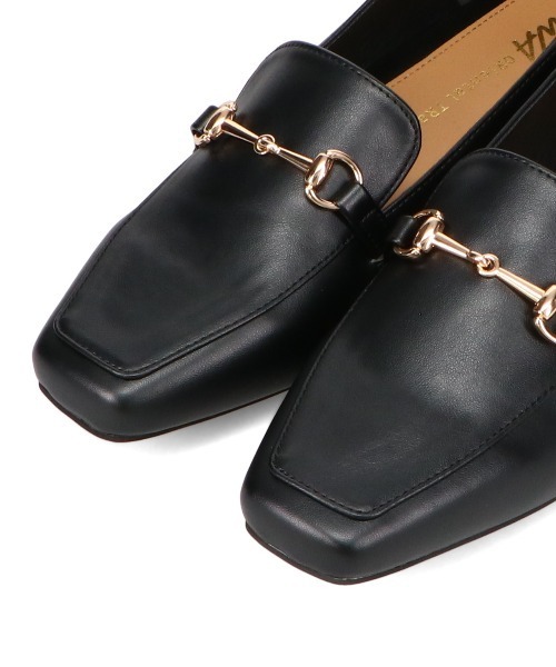 WA ORiental TRaffic（ダブルエーオリエンタルトラフィック）の「ビットモチーフバブーシュローファー/R-4010（ローファー・レディース・ブラック/ベージュ・34/35/36/37/38/39/40/41/42）」の5枚目の写真