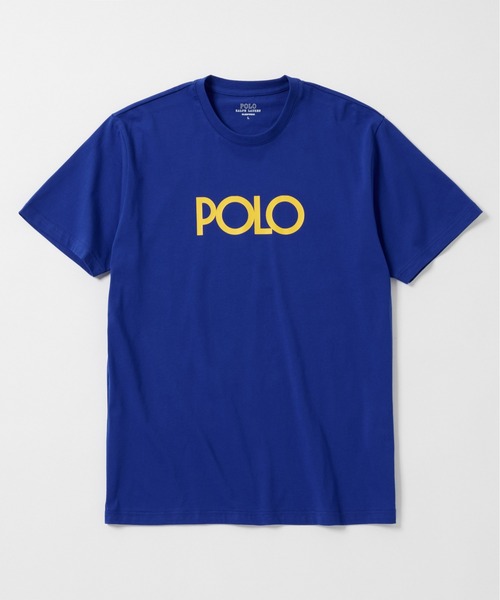 【POLO RALPH LAUREN】ショートスリーブクルーネックシャツ ショートスリーブクルーネックシャツ ポロプレイヤープリント