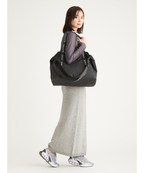 10th】【ONLINE限定カラー】emmiロゴビッグトートバッグ（トート