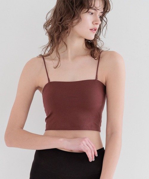bijorie(ビジュリィ)の「【bijorie】ベストボディブラカップ付きベアトップ(ショート)/NEW BASIC(インナーウェア/肌着・レディース・モカ/ボルドー/ブラック/オフホワイト・LARGE/LG/MEDIUM)」の17枚目の写真