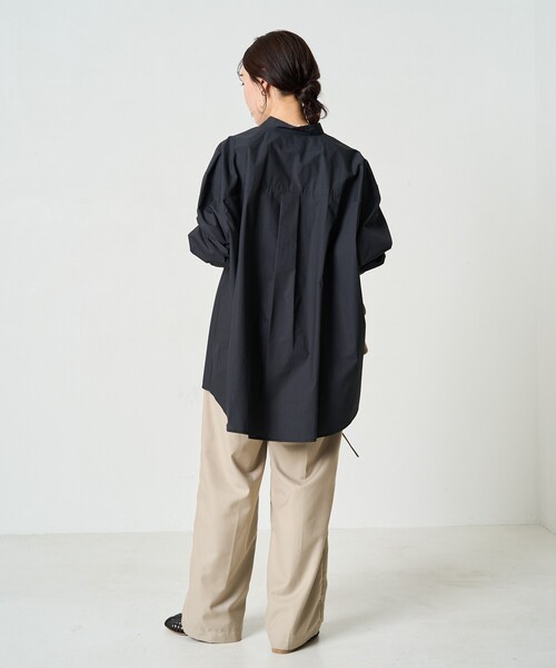 限定展開 ビックシルエット ブロード ボリューム シャツ（シャツ