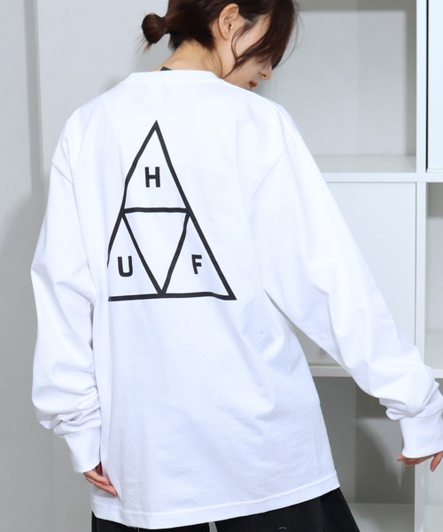 HUF（ハフ）の「【HUF/ハフ】SET TT L/S TEE(ロゴ ロングスリーブTシャツ)（Tシャツ/カットソー・メンズ・ホワイト/ブラック・M/L/XL）」の16枚目の写真