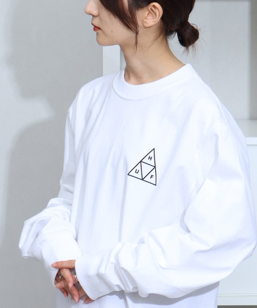 HUF（ハフ）の「【HUF/ハフ】SET TT L/S TEE(ロゴ ロングスリーブTシャツ)（Tシャツ/カットソー・メンズ・ホワイト/ブラック・M/L/XL）」の17枚目の写真