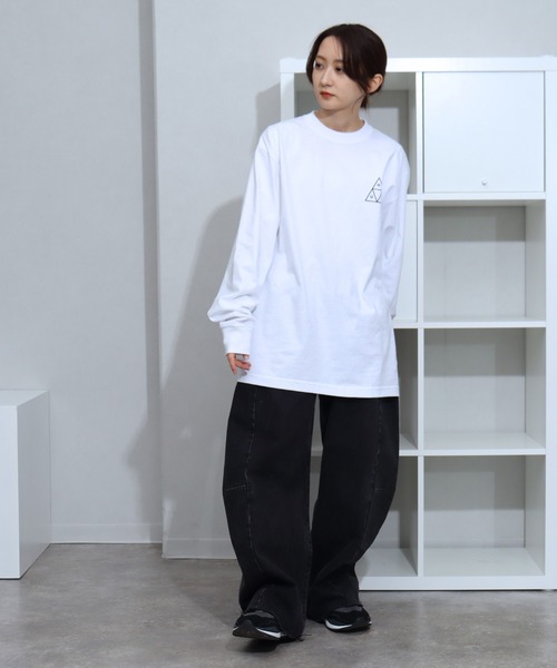 HUF（ハフ）の「【HUF/ハフ】SET TT L/S TEE(ロゴ ロングスリーブTシャツ)（Tシャツ/カットソー・メンズ・ホワイト/ブラック・M/L/XL）」の19枚目の写真
