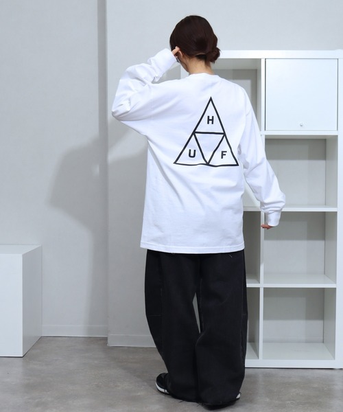 HUF（ハフ）の「【HUF/ハフ】SET TT L/S TEE(ロゴ ロングスリーブTシャツ)（Tシャツ/カットソー・メンズ・ホワイト/ブラック・M/L/XL）」の20枚目の写真