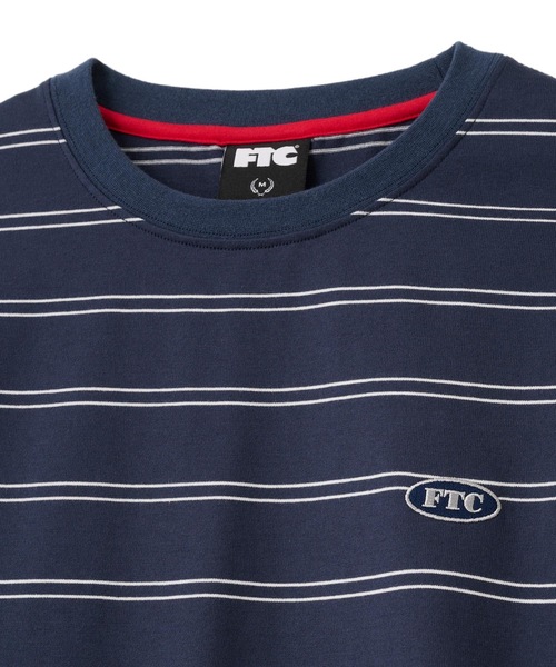 FTC OVAL ロゴ ストライプ リンガー Tシャツ 半袖 3色 送料込み OVAL LOGO STRIPE RINGER TEE – FTC