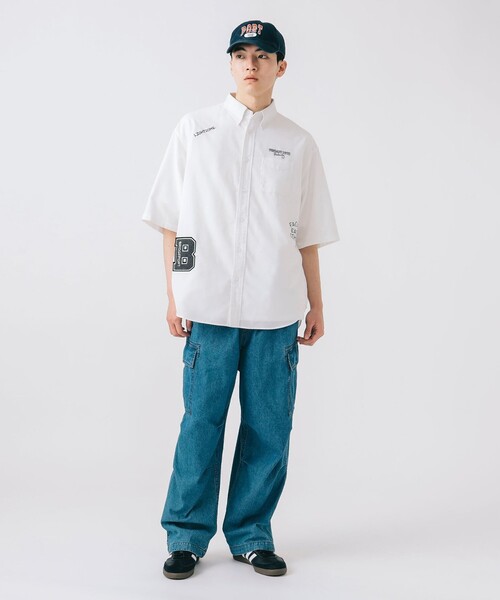 レタード オックス ビッグ ショートスリーブ シャツ(シャツ レタード オックス ビッグ ショートスリーブ シャツ(シャツ