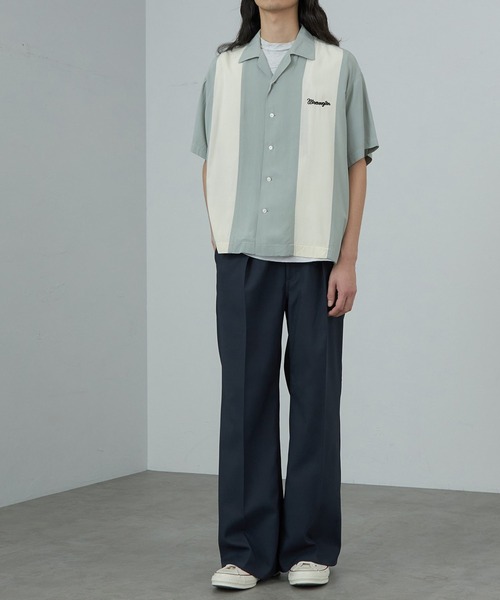 Wrangler（ラングラー）の「Wrangler/ラングラー WRANCHER WIDE フレアスラックス（スラックス・メンズ・ブラック/ネイビー/グレー・L/M/S）」の18枚目の写真