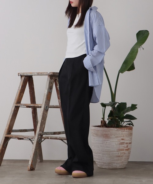 Wrangler/ラングラー WRANCHER WIDE フレアスラックス（スラックス