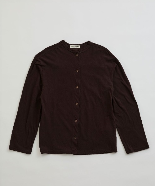 THE SHINZONE(ザ シンゾーン)の「THE SHINZONE HIGH TWIST COTTON CARDIGAN 20SMSCU53(カーディガン/ボレロ・レディース・ホワイト/ブラック/ブラウン/イエロー・FREE)」の3枚目の写真