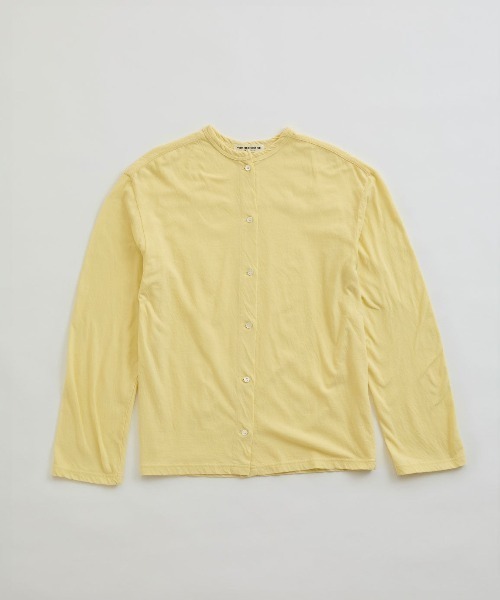 THE SHINZONE(ザ シンゾーン)の「THE SHINZONE HIGH TWIST COTTON CARDIGAN 20SMSCU53(カーディガン/ボレロ・レディース・ホワイト/ブラック/ブラウン/イエロー・FREE)」の6枚目の写真