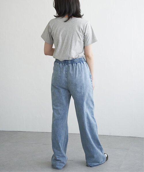 VENCEEXCHANGE（ヴァンスエクスチェンジ）の「【セットアップ対応】ケミカルスウェットパンツ（スウェットパンツ・レディース・ブルー/チャコール・FREE）」の13枚目の写真