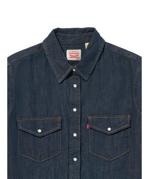 セール】Levi's/リーバイス ICONIC ウエスタンシャツ ダーク