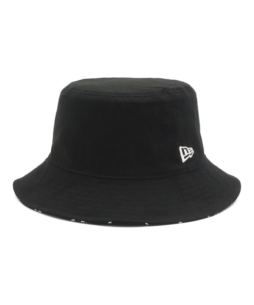 ジョニーブレイズ デニム リバーシブル バケット ハット ブラック S/M NEW ERA（ニューエラ）の「ニューエラ バケットハット リバーシブル