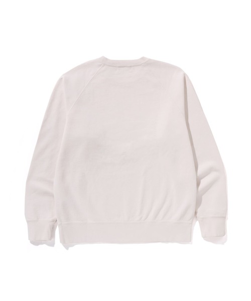 WASHED EFFECT SWEATSHIRT（スウェット）｜A BATHING APE（ア