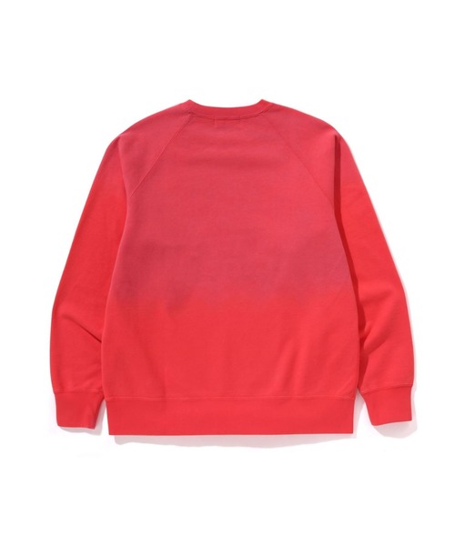 WASHED EFFECT SWEATSHIRT（スウェット）｜A BATHING APE（ア