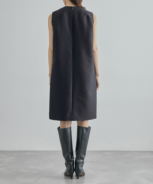 ROPE'(ロペ)の「【限定店舗・J'aDoRe限定】エレガンスウールシルクワンピース(ワンピース・レディース・ネイビー・FREE)」の7枚目の写真