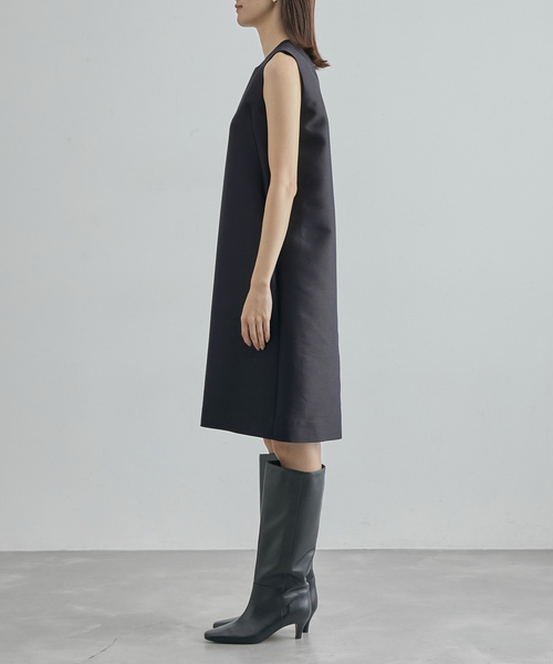 ROPE'(ロペ)の「【限定店舗・J'aDoRe限定】エレガンスウールシルクワンピース(ワンピース・レディース・ネイビー・FREE)」の8枚目の写真