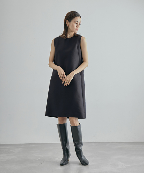 ROPE'(ロペ)の「【限定店舗・J'aDoRe限定】エレガンスウールシルクワンピース(ワンピース・レディース・ネイビー・FREE)」の16枚目の写真