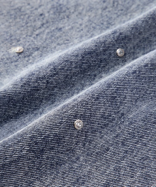 ROSE BUD(ローズバッド)の「ビジューデニムパンツ(デニムパンツ・レディース・ブラック/ブルー・S/M)」の11枚目の写真