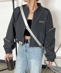 non-hedge（ノンヘッジ）の「シルバーロゴプレート付MA1（MA-1）」