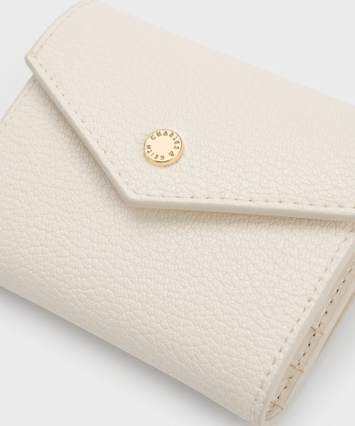 CHARLES & KEITH◇Marlowe ショートウォレット◇台湾発送/送料込 Marlowe マーロウ ショートエンベロープウォレット(財布