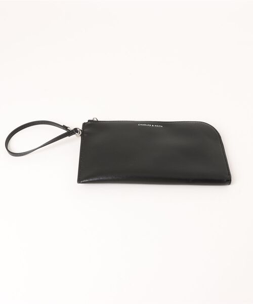 CHARLES & KEITH（チャールズ & キース）の「Ivette イヴェット ウーブントートバッグ（トートバッグ・レディース・チョコ/スミクロ・L）」の8枚目の写真